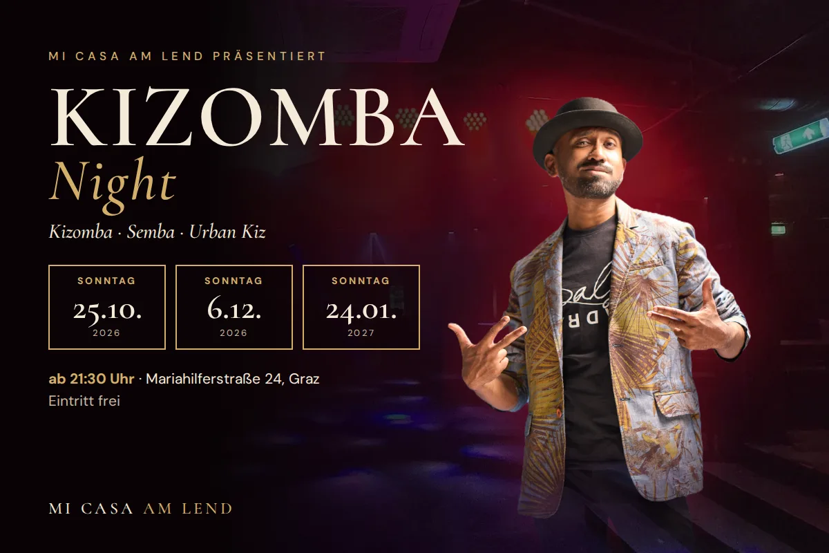 Kizomba Night – Mi Casa am Lend