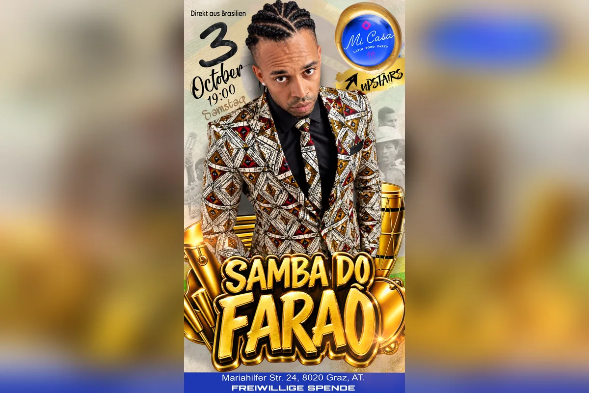 Samba do Faraó · direkt aus Brasilien – Mi Casa am Lend